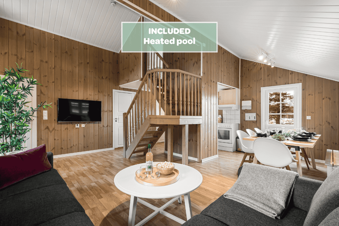 8-bed Family cabin with fjord view